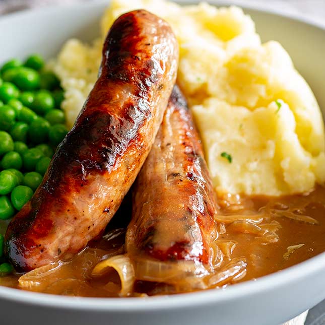 Bangers & Mash Delight