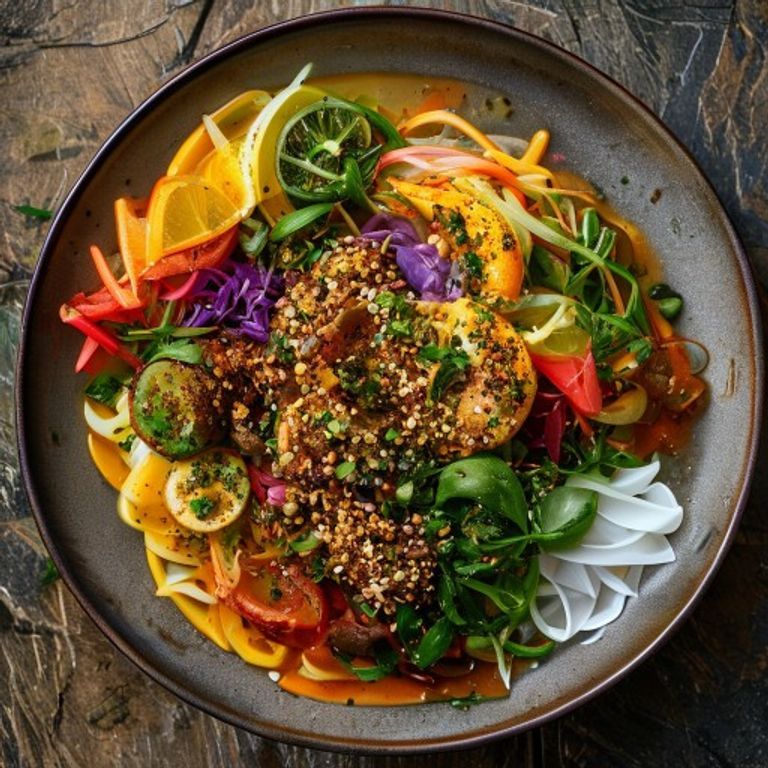 Rainbow Pho Chay