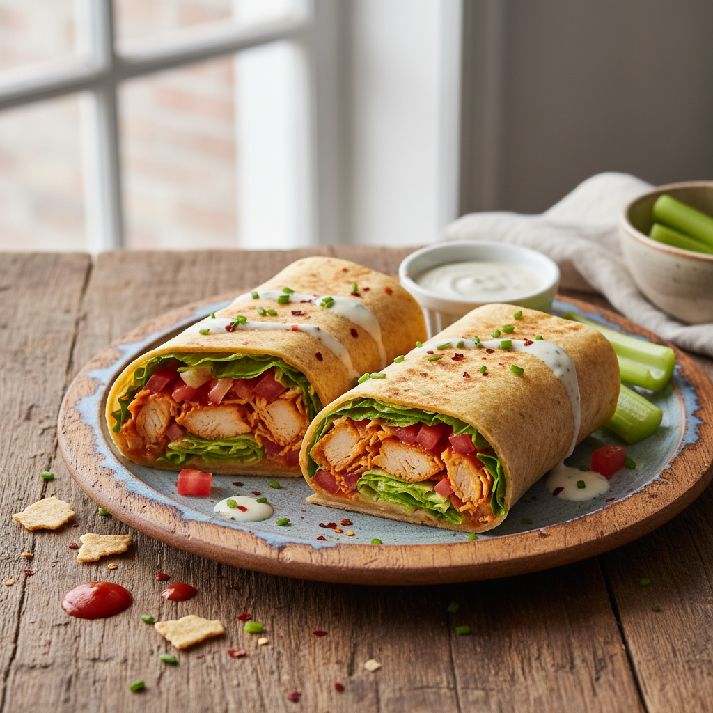 Buffalo Chicken Wraps