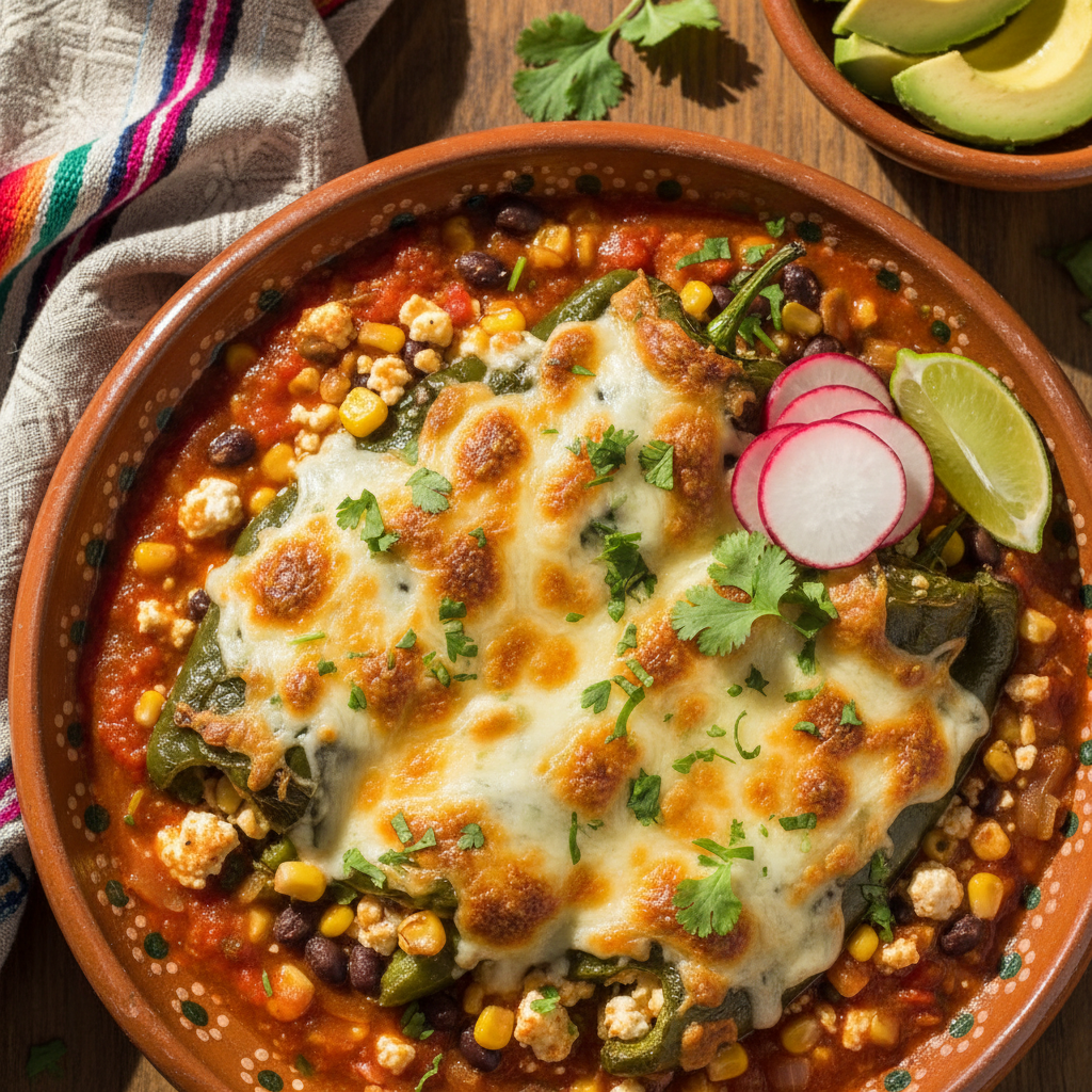 Easy Chiles Rellenos Casserole