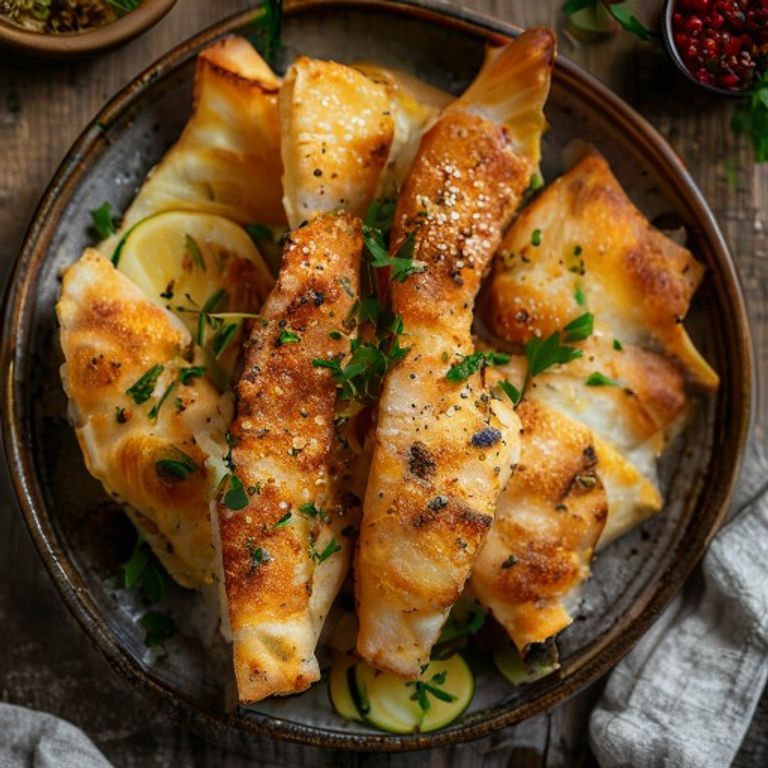 Crispy Pan-Fried Cod Jeon