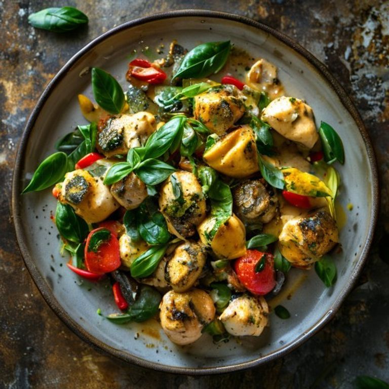 Creamy Basil Chicken
