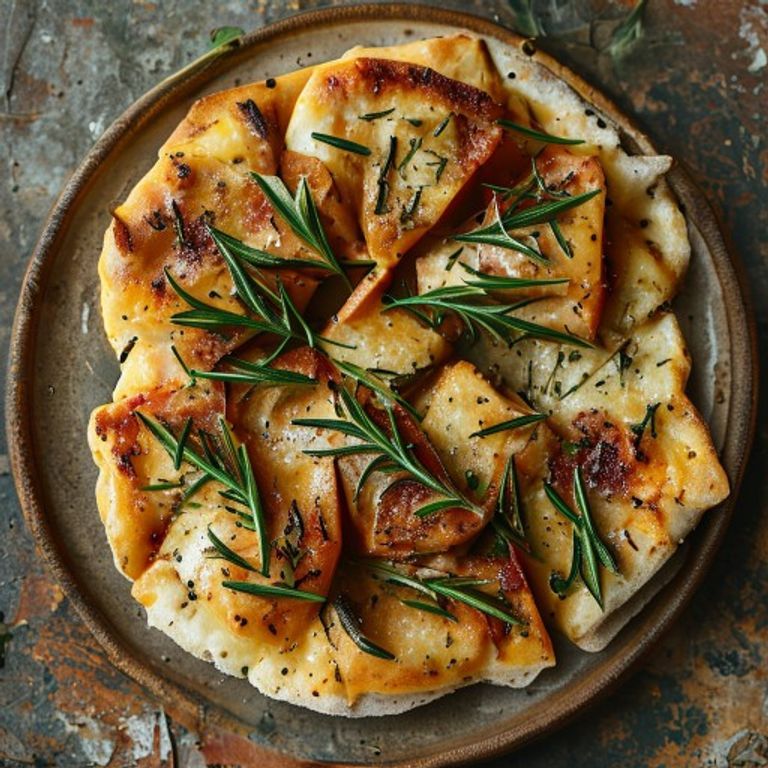 Puglian Focaccia with Rosemary