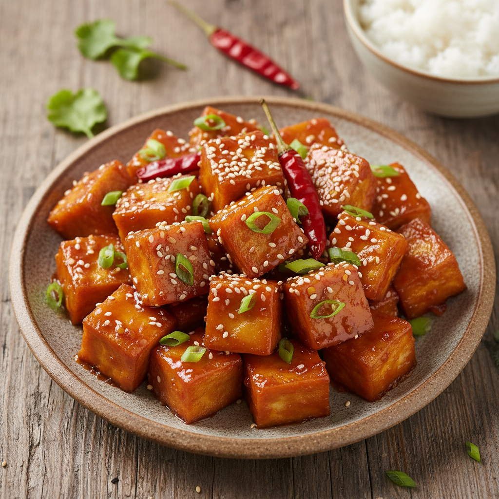 General Tso's Tofu