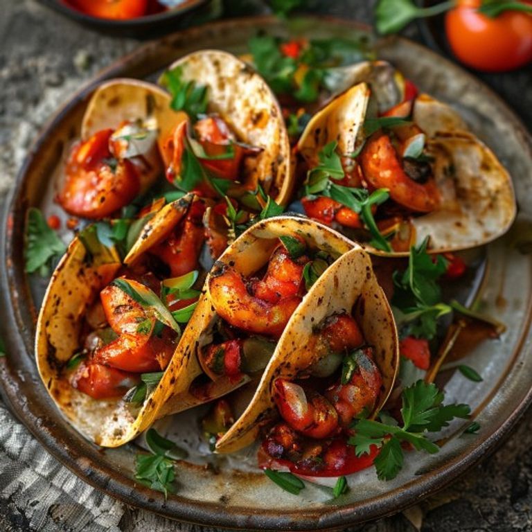 Fiery Chipotle Shrimp Tacos
