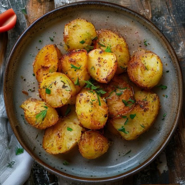 Crispy Smashed Potatoes