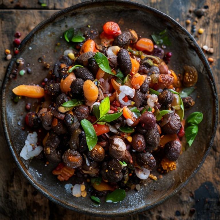 Spicy Coconut Black Beans