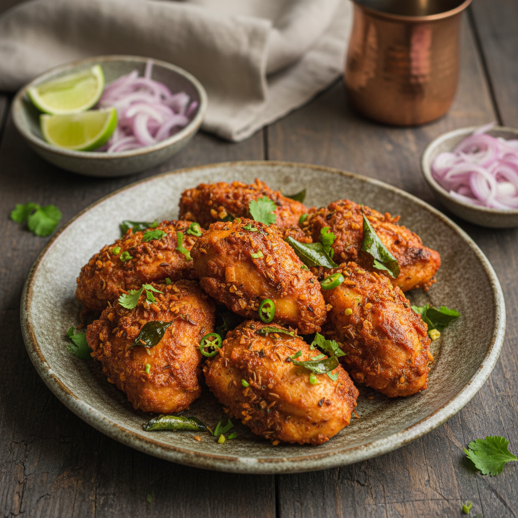Andhra Chicken Fry