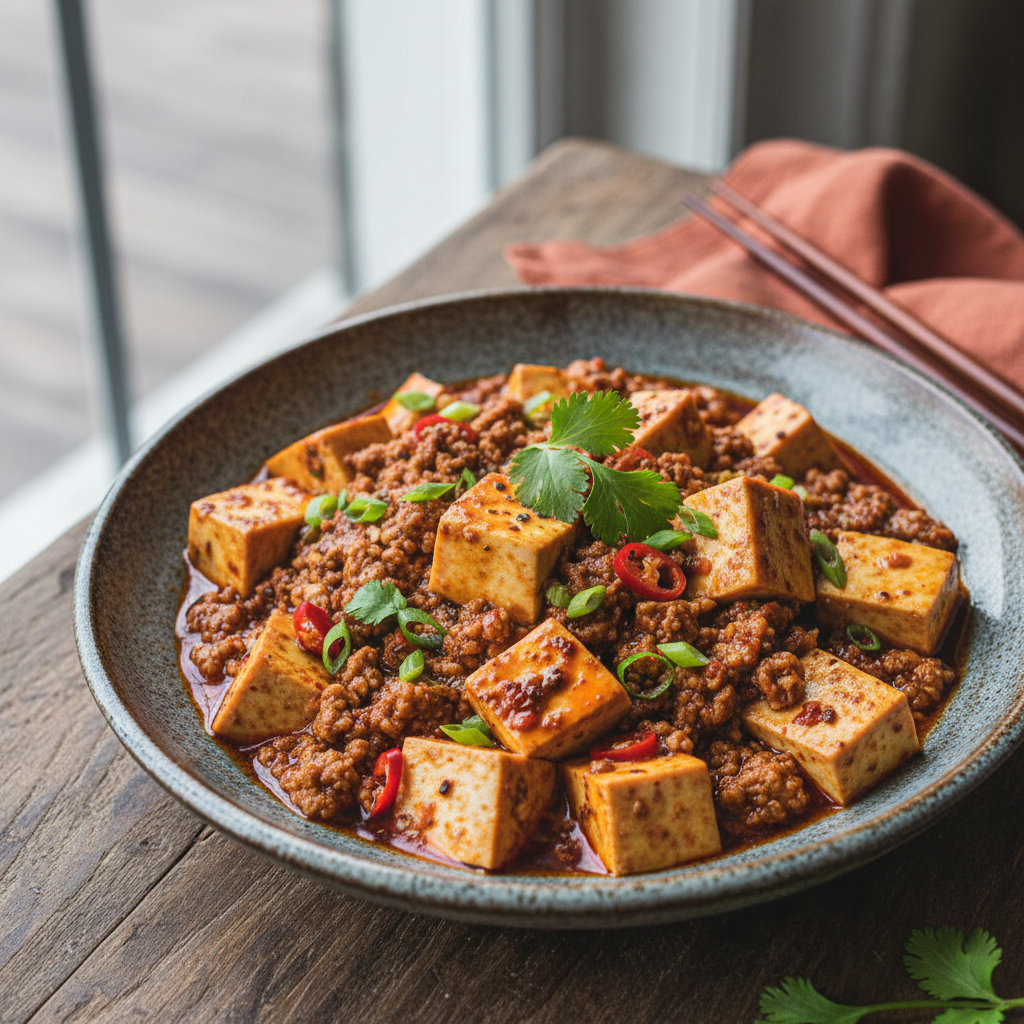 Mapo Tofu (Vegan)