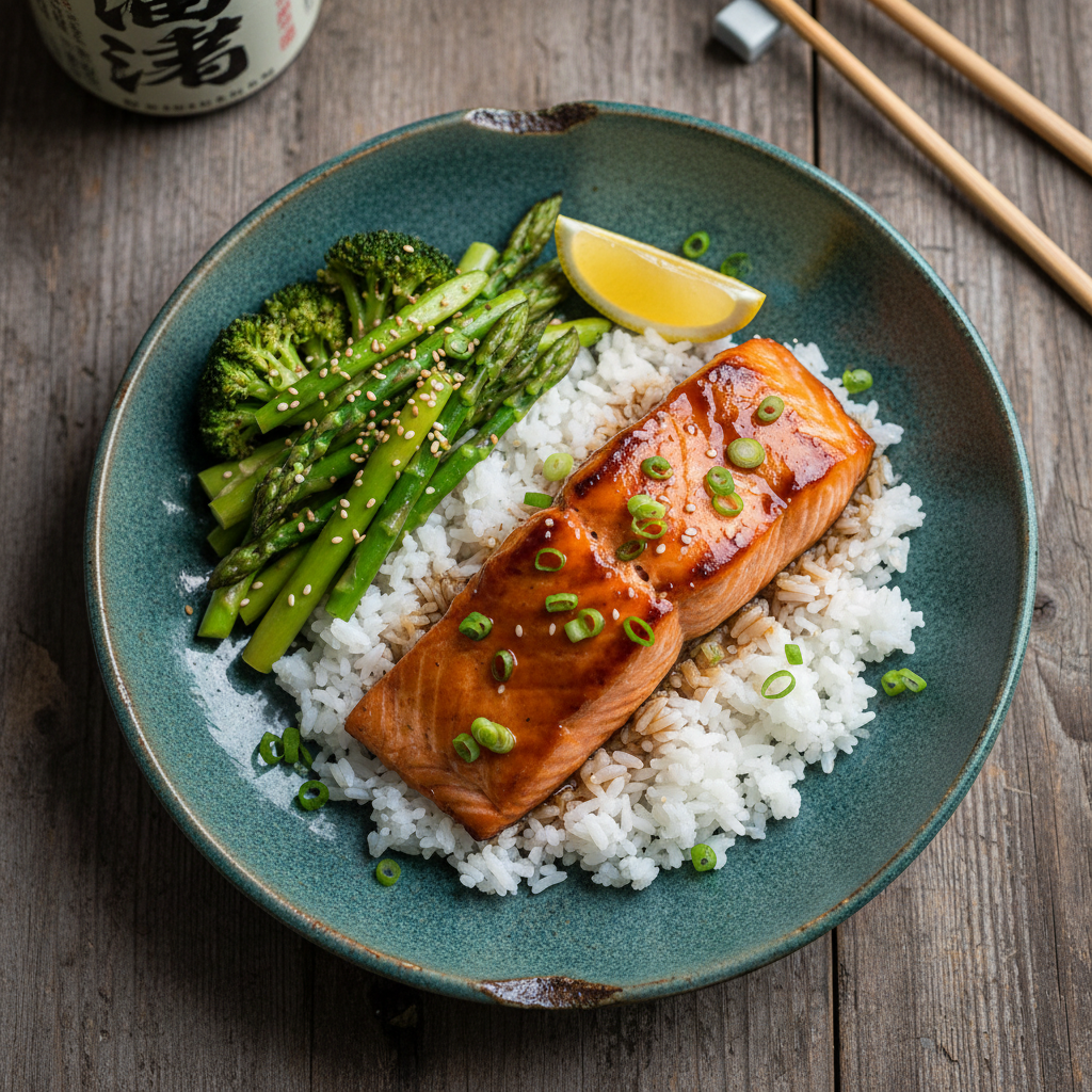Salmon Teriyaki