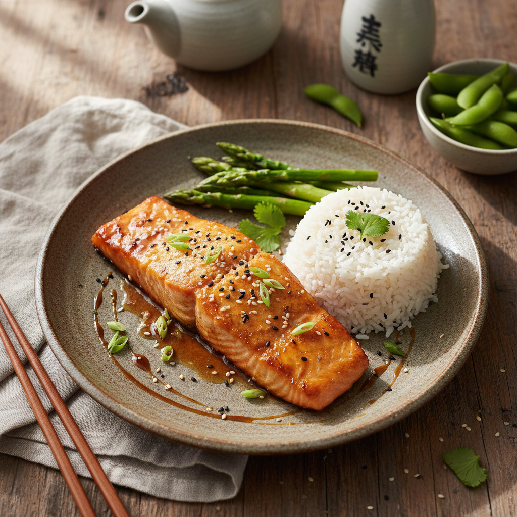 Miso-Glazed Salmon