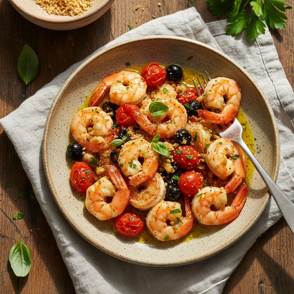 Crevettes à la Provençale