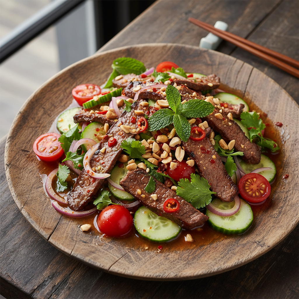 Spicy Beef Salad