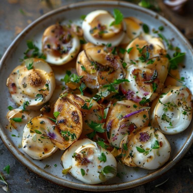 Champignons à l'Ail et aux Fines Herbes